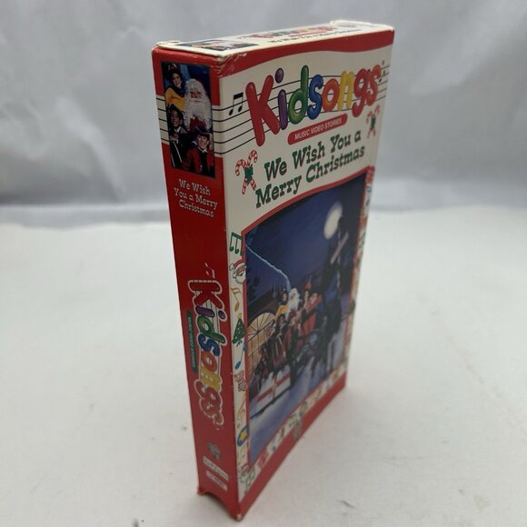 Kidsongs -We Wish You a Merry Christmas (VHS, 1992) - RARE Vintage  VHS - Picture 2 of 4